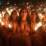 Mumbati Jale Diwali ke Raat - Chak De India Song Download